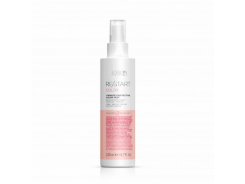 REVLON RE/START™ COLOR MIST – nenuskalaujamas purškiklis padedantis subalansuoti galvos odos mikrobiomą ir apsaugo dažytus plaukus nuo oksidantų, 200 ml